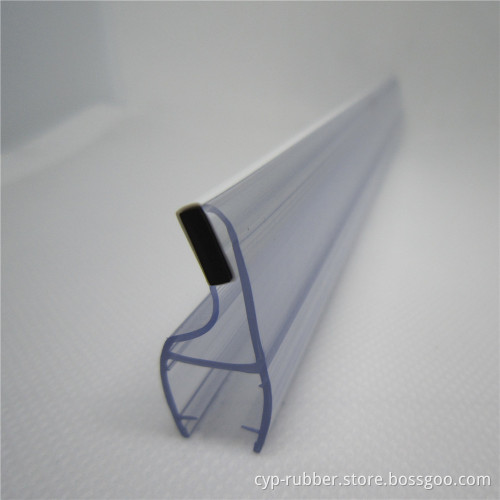 Magnetic Seal and Rubber Strip for Shower Doors